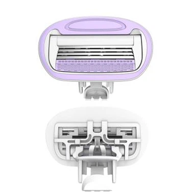 Cartuchos de maquinilla de afeitar Four Blade para mujer
